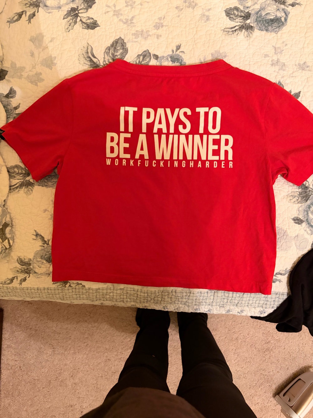 *BRAND NEW* Women’s Medium NFQ Red Crop Top
